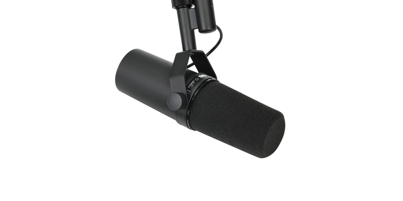 meilleurs microphones_shure Le Shure SM7B est l'un des meilleurs microphones pour les professionnels