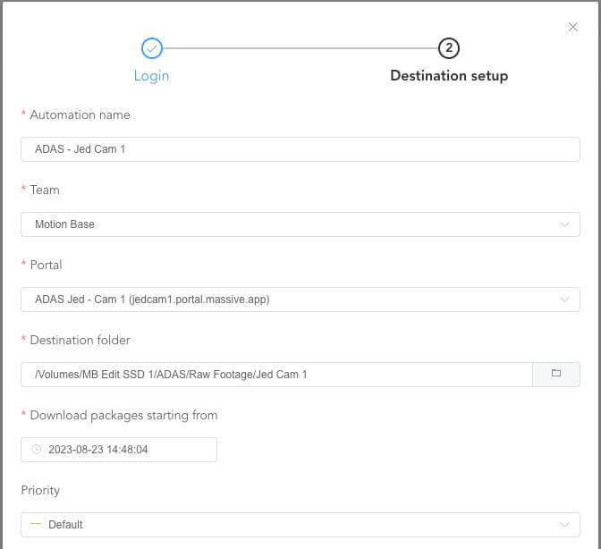 Connecter les portails à un dossier de veille MASV Connecter les portails à un dossier de veille MASV