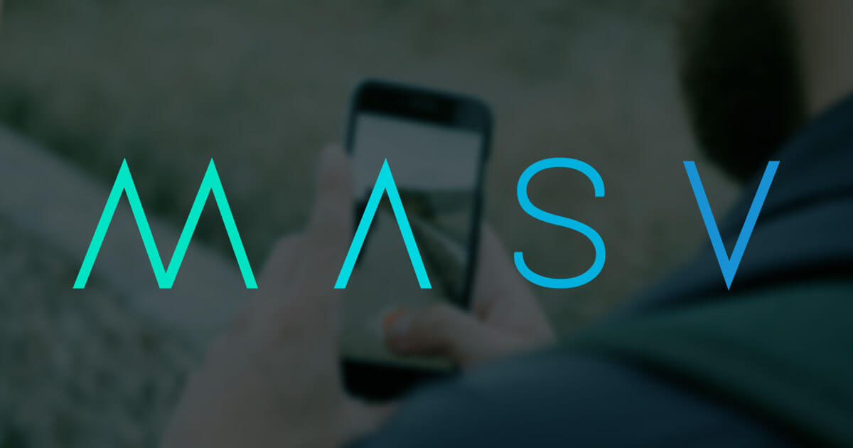 MASV logo_smartphone Gros plan d'une caméra ARRI Alexa