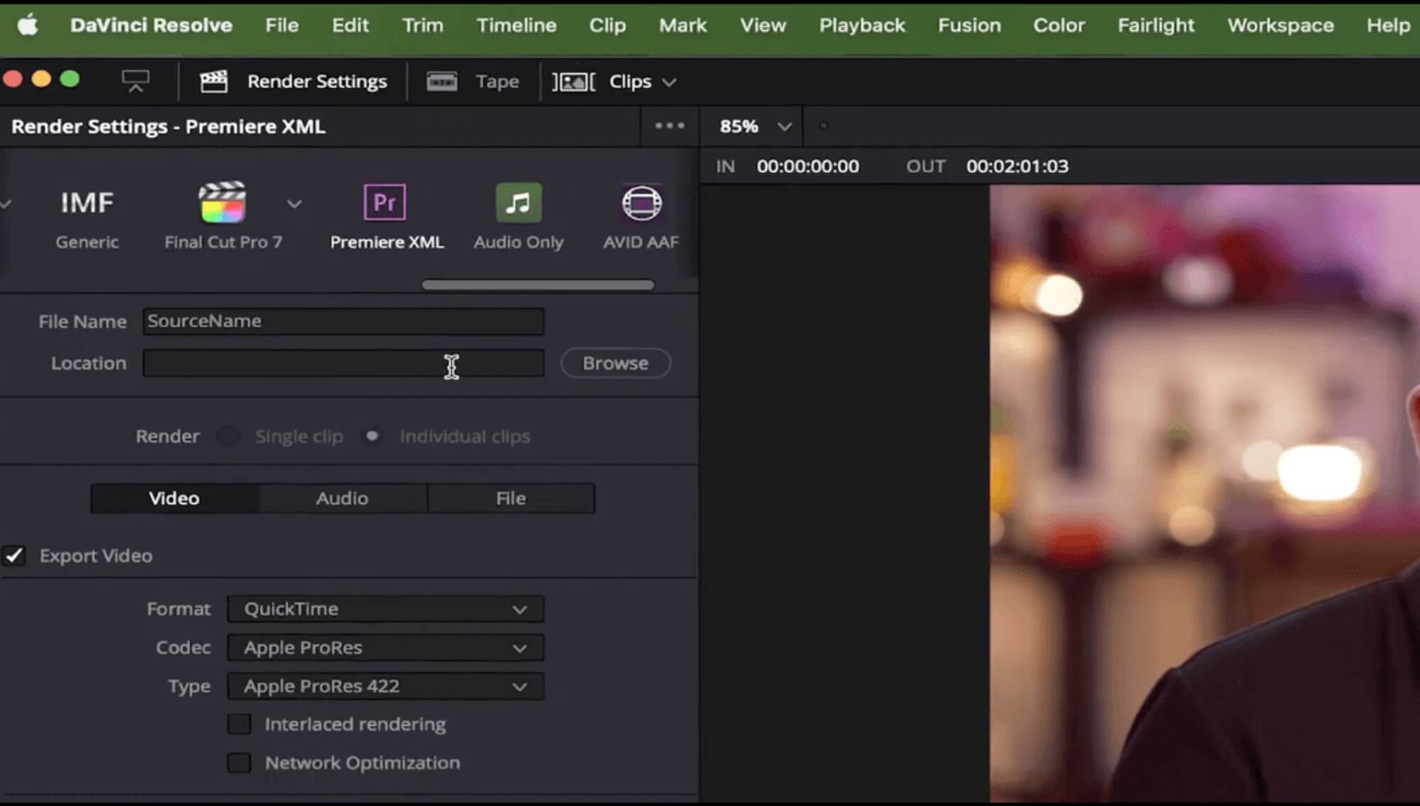 Premiere-XML Premiere XML