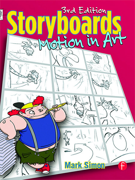 Storyboard Artist_Mark Simon_Motion in Art Cover Storyboard Artist_Mark Simon_Motion in Art Cover