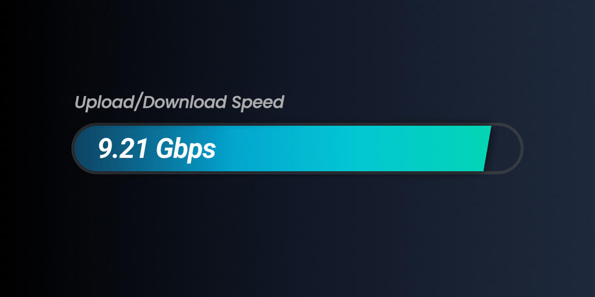 MASV est la première solution de transfert de fichiers en nuage à être optimisée pour des vitesses de transfert de 10 Gbps.