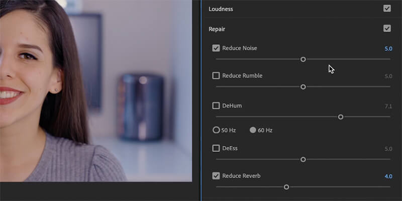 voix meilleure_son essentiel Panneau sonore essentiel d'Adobe Premiere Pro