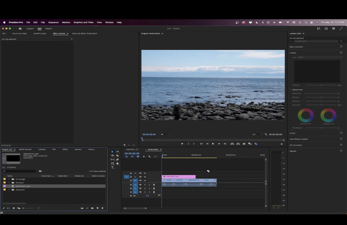 calque d'ajustement-adobe-premiere-pro calque de réglage adobe premiere pro