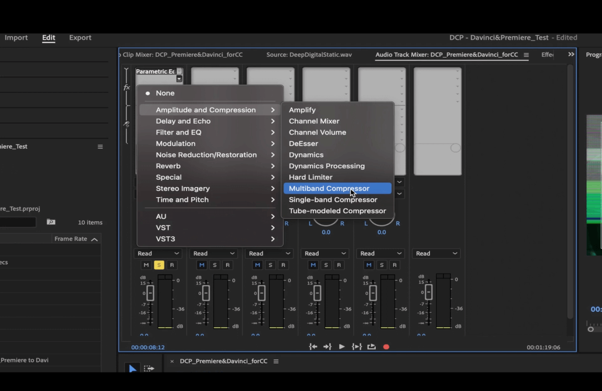 amplitude-compression-premiere-pro compression d'amplitude premiere pro