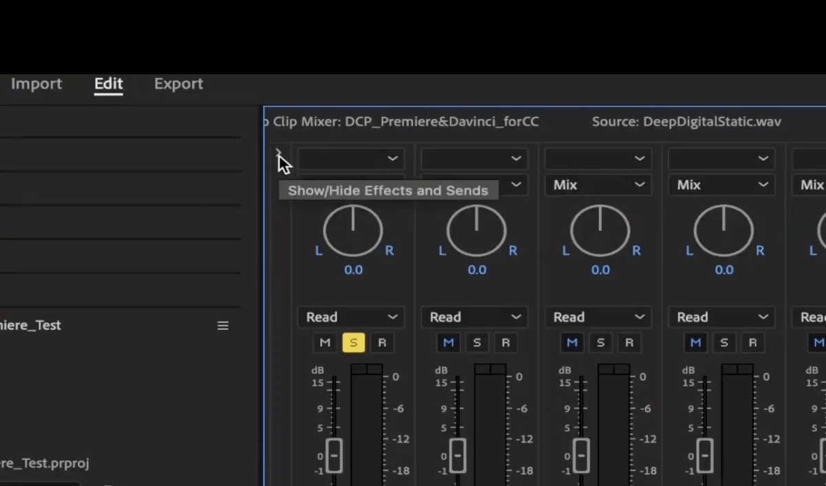 audio-track-mixer-effects-premiere-pro mixeur de pistes audio effets premiere pro