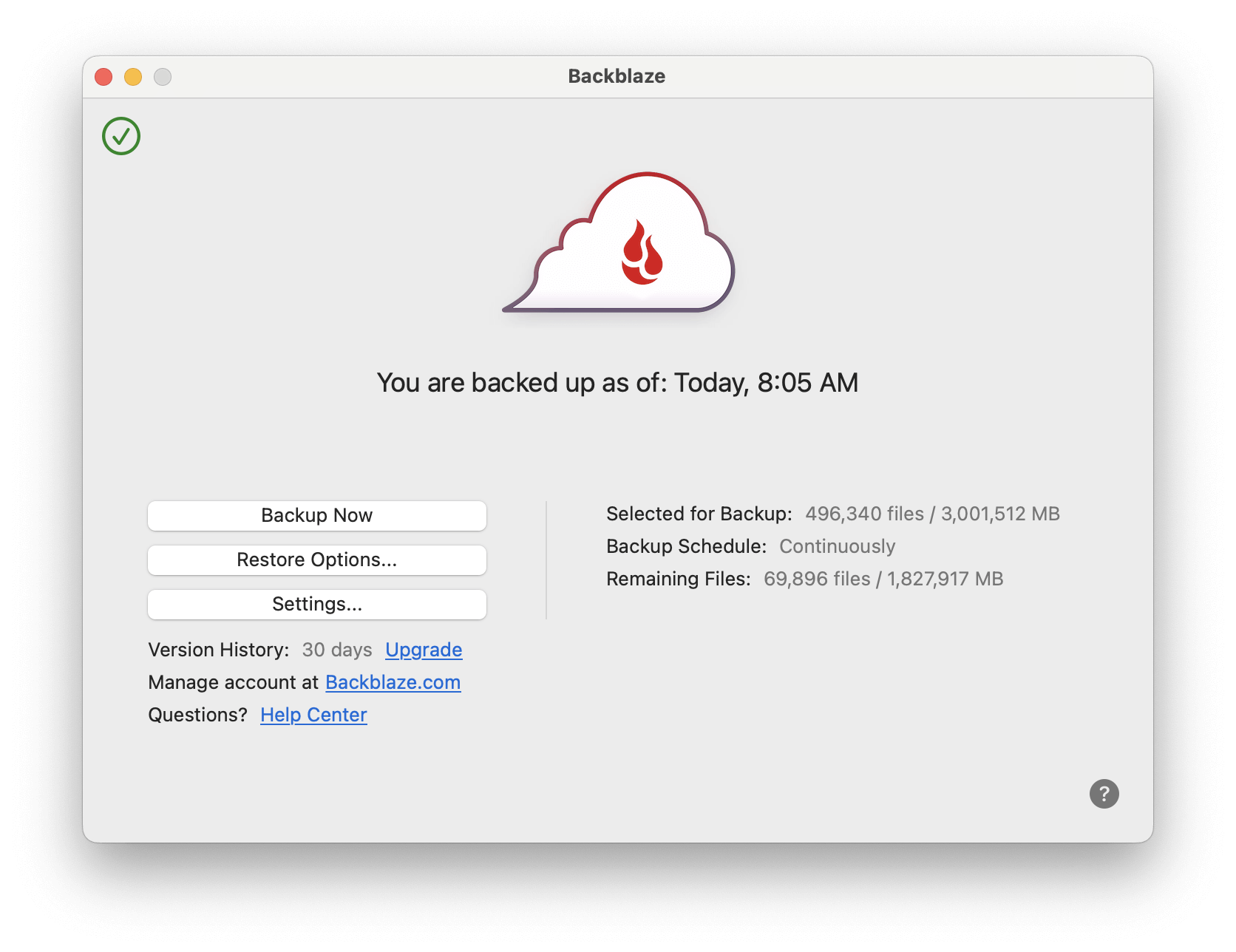 Backblaze Backblaze