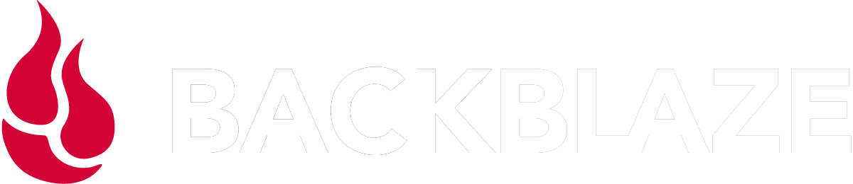 Backblaze_Logo-blanc Logo Backblaze