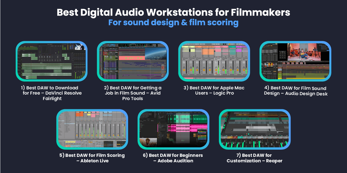 les meilleures stations de travail audio numériques pour les cinéastes les meilleures stations de travail audionumériques pour les cinéastes