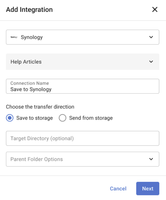 Create a secure connection 2 Envoi de fichiers vers Google Drive