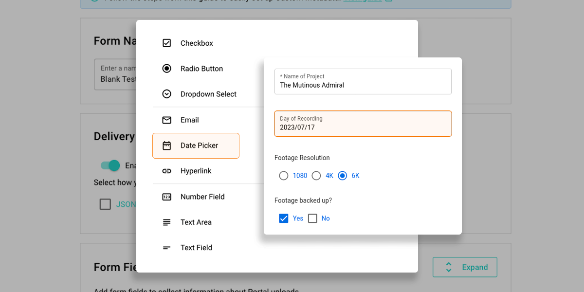 graphique de sélection des formulaires personnalisés Découvrez comment télécharger des fichiers multimédias et de divertissement vers plusieurs espaces de stockage en nuage dans ce guide.