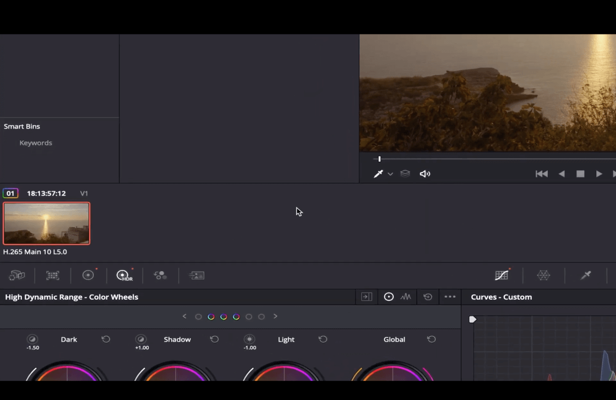 davinci-resolve-LUT-vignette vignette de la LUT davinci resolve