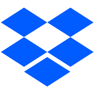 Stockage en nuage sécurisé pour les fichiers volumineux 2 Logo Dropbox