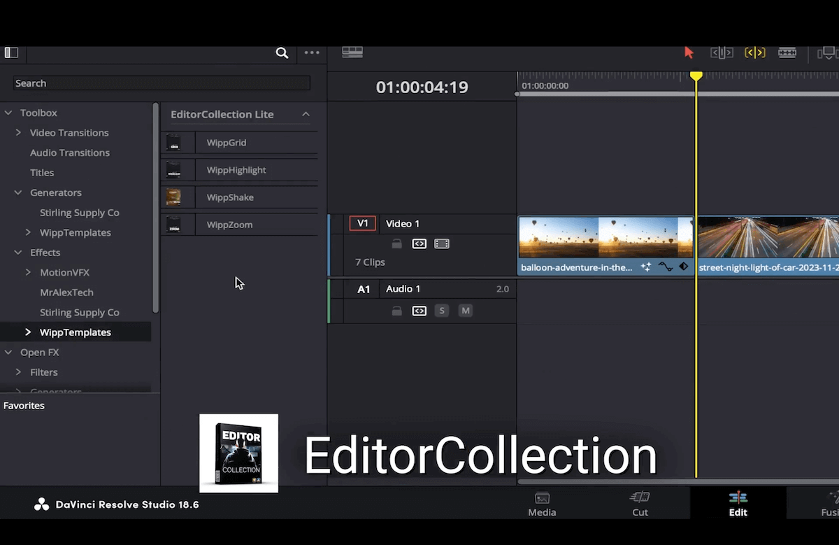 editorcollection-davinci-plugin editorcollection davinci plugin