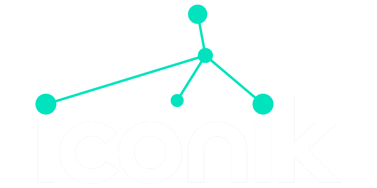 iconik-logo-white logo iconik en blanc