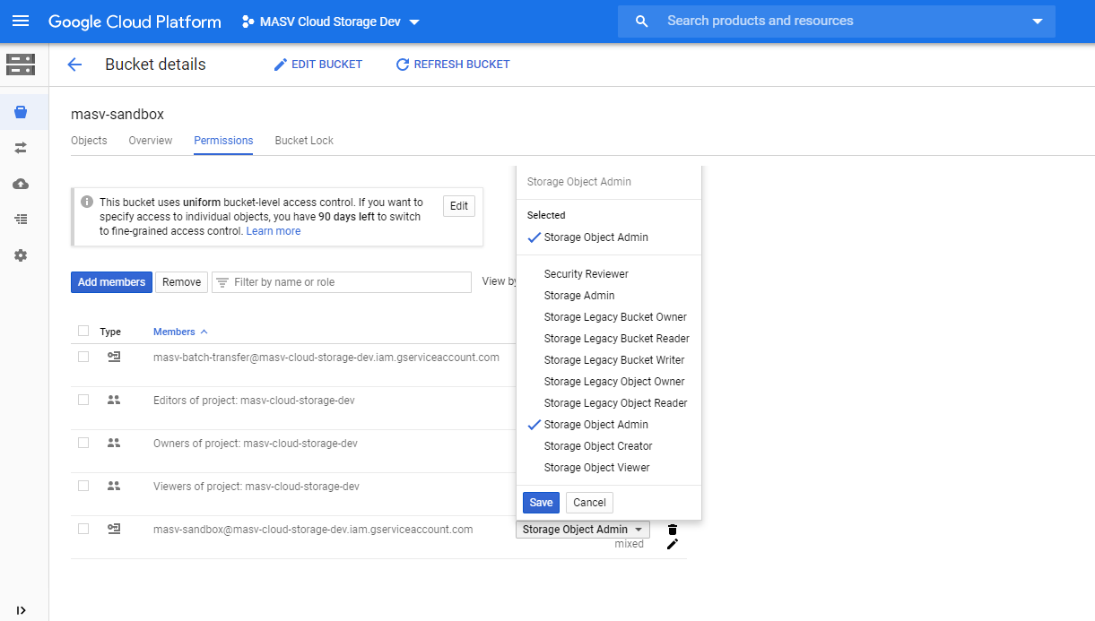 Télécharger vers Google Cloud avec MASV 7 image6