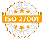Badge de certification ISO