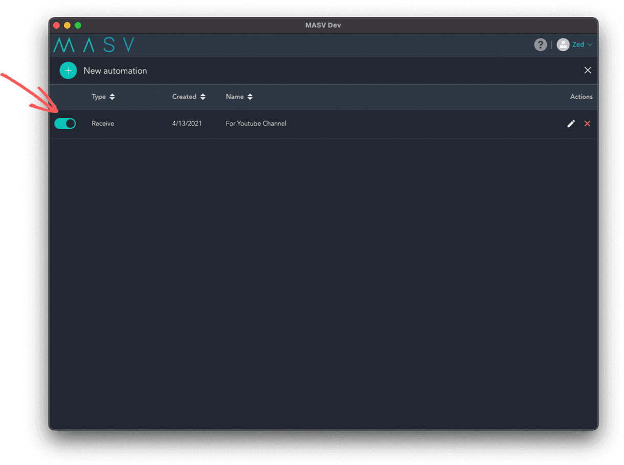 masv-app-automation-active-webres Automatisation active de l'application MASV