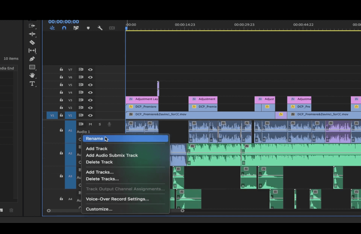 premiere-pro-rename-audio-track premiere pro renomme une piste audio