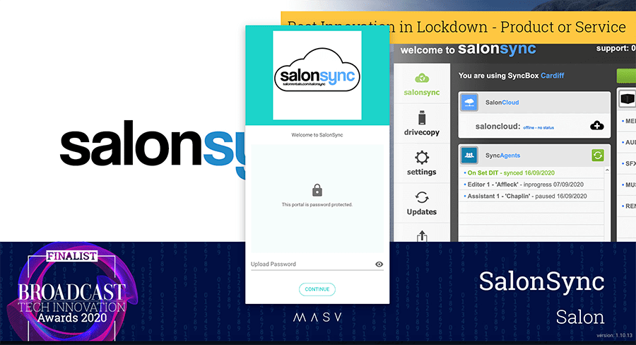 El salón utiliza un portal MASV para recoger archivos de gran tamaño