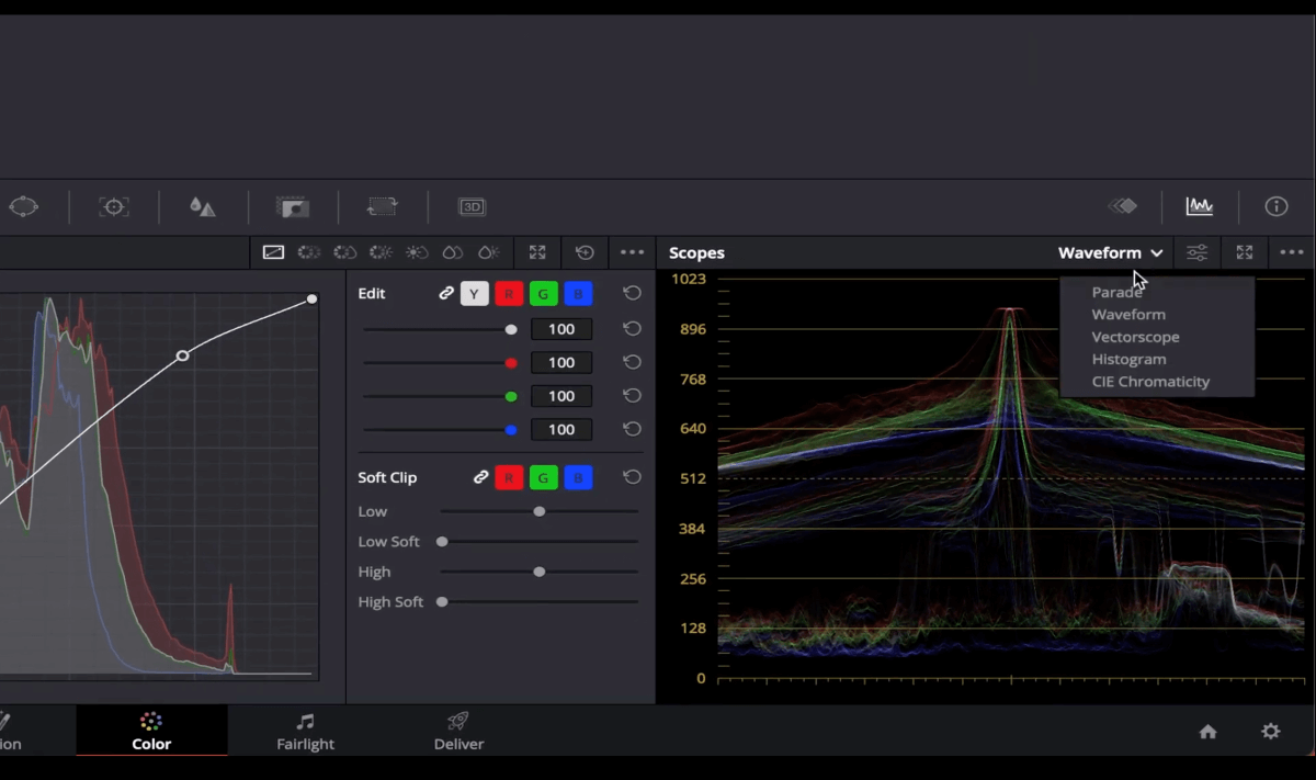 scopes-davinci-resolve lunettes de visée davinci resolve